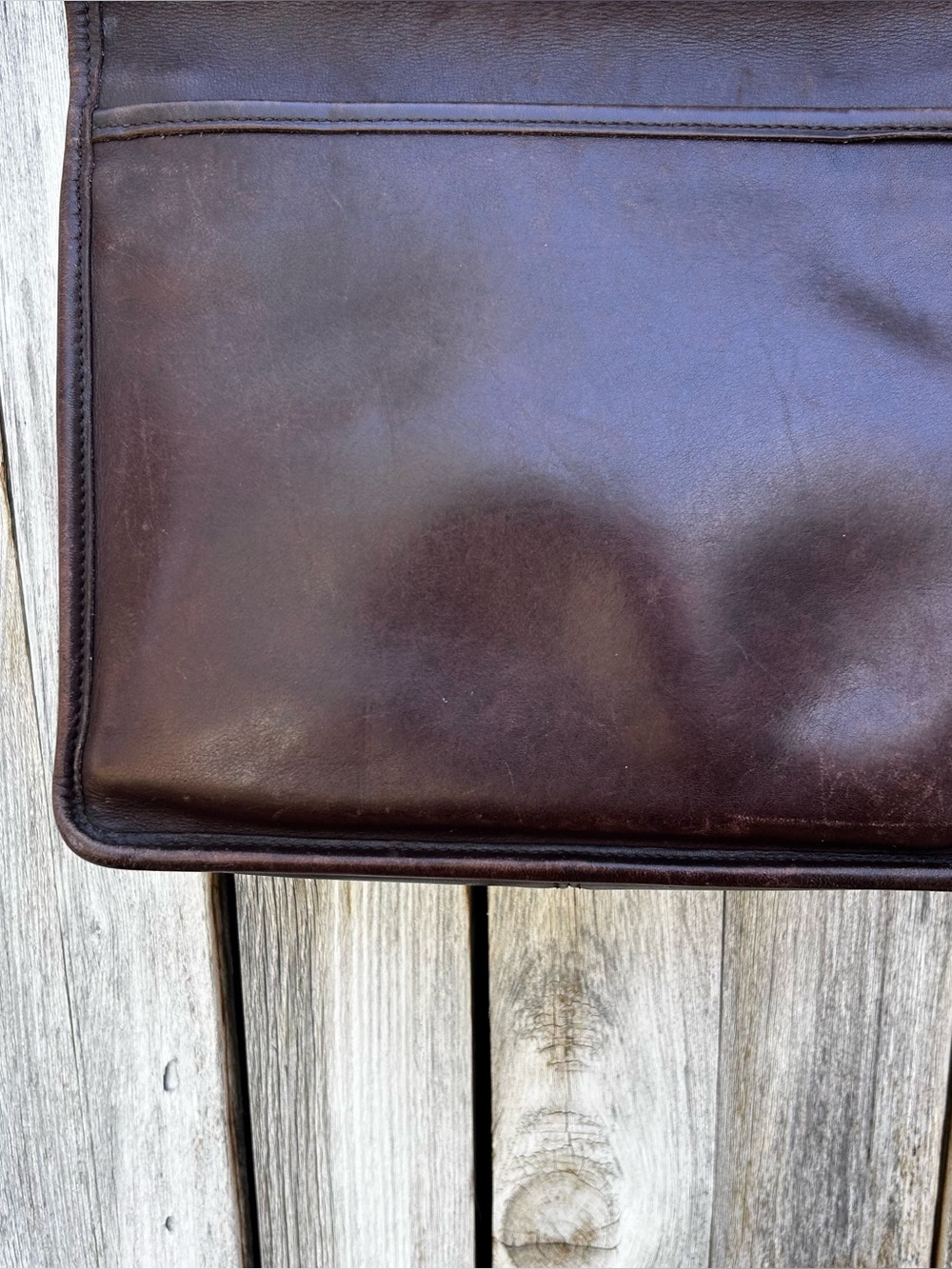 Coach Vintage Willis Bag 9927 Leather Mahogany Brown - Picture 12 of 16